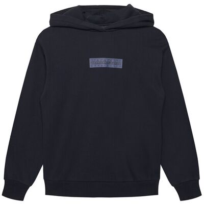 Napapijri Bluza B-New Box Logo NP0A8BA9 Granatowy Loose Fit 10Y Granatowy Chłopiec Napapijri Bluza B-New Box Logo NP0A8BA9 Granatowy Loose Fit 10Y Granatowy Chłopiec