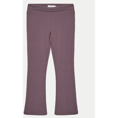 NAME IT Spodnie materiałowe 13177337 Fioletowy Bootcut Fit 122 Fioletowy Dziewczynka NAME IT Spodnie materiałowe 13177337 Fioletowy Bootcut Fit 122 Fioletowy Dziewczynka