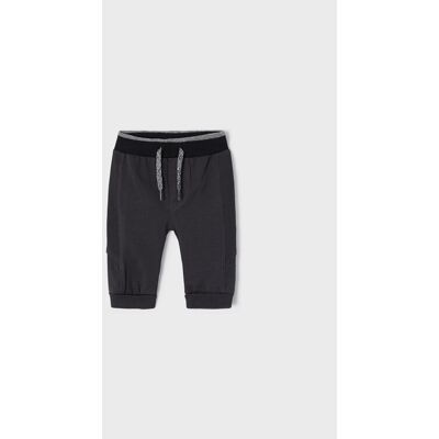 Mayoral Spodnie dresowe 719 Czarny Regular Fit 1_2M Czarny Chłopiec Mayoral Spodnie dresowe 719 Czarny Regular Fit 1_2M Czarny Chłopiec