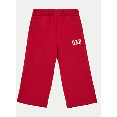Gap Spodnie dresowe 626265-01 Czerwony Wide Leg 3 Czerwony Dziewczynka Gap Spodnie dresowe 626265-01 Czerwony Wide Leg 3 Czerwony Dziewczynka