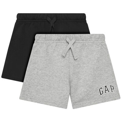 Gap Komplet szortów sportowych 723598 Czarny Regular Fit 5 Czarny Chłopiec Gap Komplet szortów sportowych 723598 Czarny Regular Fit 5 Czarny Chłopiec