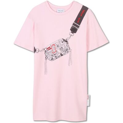Marc Jacobs Sukienka codzienna W60541 Różowy Relaxed Fit 12 Różowy Dziewczynka Marc Jacobs Sukienka codzienna W60541 Różowy Relaxed Fit 12 Różowy Dziewczynka
