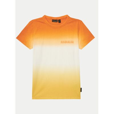 Napapijri T-Shirt S-Merse NP0A4ILFA701 D Pomarańczowy Regular Fit 16 Pomarańczowy Chłopiec Napapijri T-Shirt S-Merse NP0A4ILFA701 D Pomarańczowy Regular Fit 16 Pomarańczowy Chłopiec