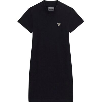 Guess Sukienka codzienna J6RK31 J1314 Czarny Regular Fit 4Y Czarny Dziewczynka Guess Sukienka codzienna J6RK31 J1314 Czarny Regular Fit 4Y Czarny Dziewczynka