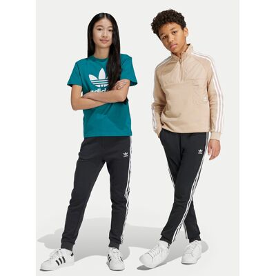 Adidas Spodnie dresowe Trefoil IY7484 Czarny Regular Fit 12_13Y Czarny Unisex Dziecko Adidas Spodnie dresowe Trefoil IY7484 Czarny Regular Fit 12_13Y Czarny Unisex Dziecko