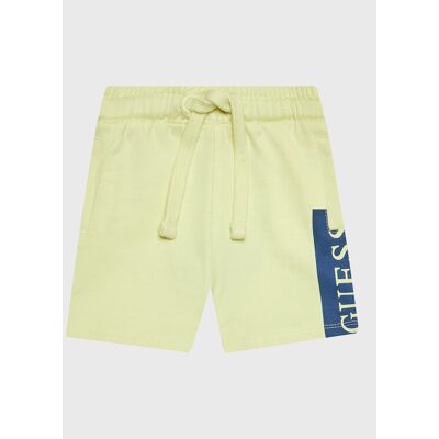Guess Szorty sportowe N3GD03 KA6R0 Żółty Relaxed Fit 3_6M Żółty Chłopiec Guess Szorty sportowe N3GD03 KA6R0 Żółty Relaxed Fit 3_6M Żółty Chłopiec