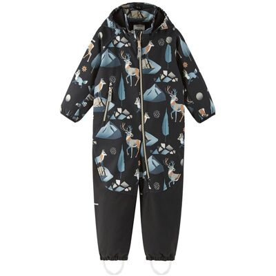 Reima Kombinezon softshell Mjosa 5100006D Czarny Regular Fit 74 Czarny Unisex Dziecko Reima Kombinezon softshell Mjosa 5100006D Czarny Regular Fit 74 Czarny Unisex Dziecko
