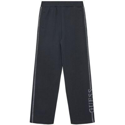 Guess Spodnie dresowe J5YQ12 KA6R4 Czarny Regular Fit 14 Czarny Dziewczynka Guess Spodnie dresowe J5YQ12 KA6R4 Czarny Regular Fit 14 Czarny Dziewczynka