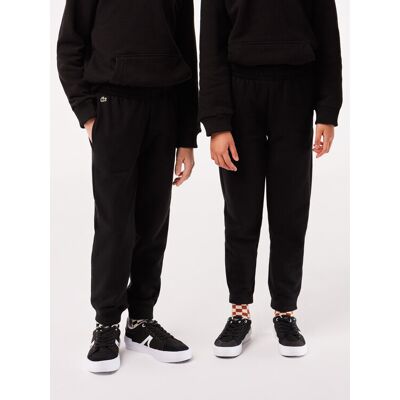 Lacoste Spodnie dresowe XJ9728 Czarny Regular Fit 10 Czarny Chłopiec Lacoste Spodnie dresowe XJ9728 Czarny Regular Fit 10 Czarny Chłopiec