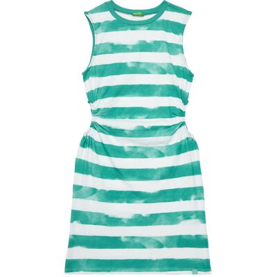United Colors Of Benetton Sukienka letnia 3SL3CV013 Zielony Regular Fit 168 Zielony Dziewczynka United Colors Of Benetton Sukienka letnia 3SL3CV013 Zielony Regular Fit 168 Zielony Dziewczynka