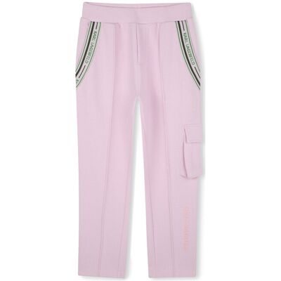 Karl Lagerfeld Kids Spodnie dresowe Z30451 D Różowy Regular Fit 16 Różowy Dziewczynka Karl Lagerfeld Kids Spodnie dresowe Z30451 D Różowy Regular Fit 16 Różowy Dziewczynka