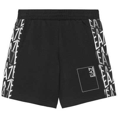 EA7 - AF10380-7B000075 - Czarne - Regular - Shorts EA7 - AF10380-7B000075 - Czarne - Regular - Shorts