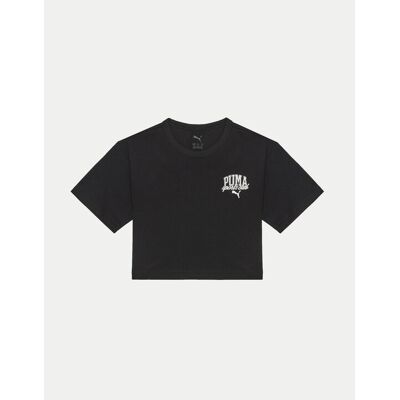 Puma T-Shirt Class 685827 Czarny Relaxed Fit 176 Czarny Dziewczynka Puma T-Shirt Class 685827 Czarny Relaxed Fit 176 Czarny Dziewczynka
