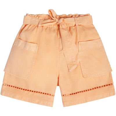 Guess Szorty materiałowe J3GD03 WE8R0 Pomarańczowy Relaxed Fit 16Y Pomarańczowy Dziewczynka Guess Szorty materiałowe J3GD03 WE8R0 Pomarańczowy Relaxed Fit 16Y Pomarańczowy Dziewczynka