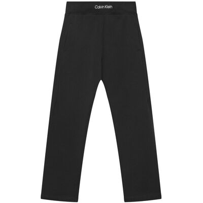 Calvin Klein Jeans Spodnie dresowe IB0IB02538 D Czarny Regular Fit 10 Czarny Chłopiec Calvin Klein Jeans Spodnie dresowe IB0IB02538 D Czarny Regular Fit 10 Czarny Chłopiec