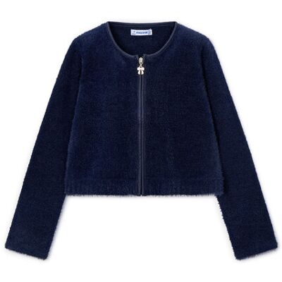 Mayoral Sweter 4310 Granatowy Regular Fit 5 Granatowy Dziewczynka Mayoral Sweter 4310 Granatowy Regular Fit 5 Granatowy Dziewczynka