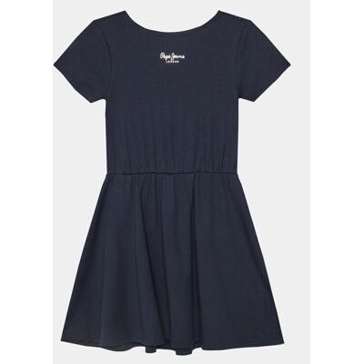 Pepe Jeans Sukienka letnia Olya PG951663 Granatowy Regular Fit 12 Granatowy Dziewczynka Pepe Jeans Sukienka letnia Olya PG951663 Granatowy Regular Fit 12 Granatowy Dziewczynka