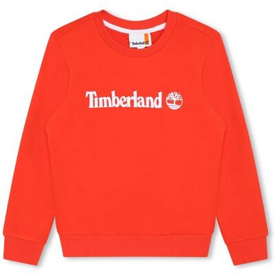 Timberland Bluza T25U06 S Pomarańczowy Regular Fit 12Y Pomarańczowy Chłopiec Timberland Bluza T25U06 S Pomarańczowy Regular Fit 12Y Pomarańczowy Chłopiec