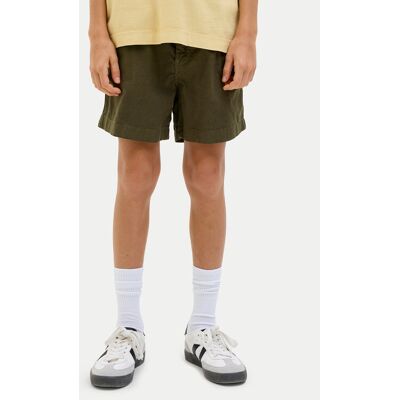 Jack & Jones Junior Szorty materiałowe Jaiden 12275023 Khaki Loose Fit 140 Khaki Chłopiec Jack & Jones Junior Szorty materiałowe Jaiden 12275023 Khaki Loose Fit 140 Khaki Chłopiec