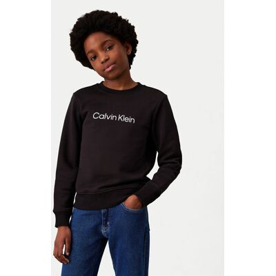 Calvin Klein Jeans Bluza Inst Logo IU0IU00680 D Czarny Regular Fit 8 Czarny Unisex Dziecko Calvin Klein Jeans Bluza Inst Logo IU0IU00680 D Czarny Regular Fit 8 Czarny Unisex Dziecko