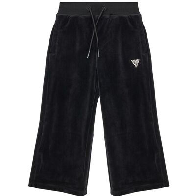 Guess Spodnie dresowe J4RQ16 K0232 Czarny Regular Fit 4 Czarny Dziewczynka Guess Spodnie dresowe J4RQ16 K0232 Czarny Regular Fit 4 Czarny Dziewczynka