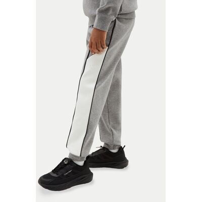Calvin Klein Jeans Spodnie dresowe LVCKTJC41B Szary Regular Fit 12Y Szary Chłopiec Calvin Klein Jeans Spodnie dresowe LVCKTJC41B Szary Regular Fit 12Y Szary Chłopiec