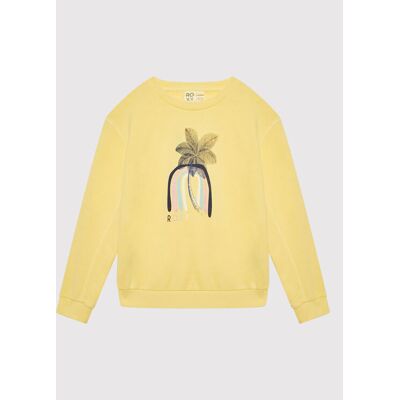 Roxy Bluza Oh Happy Day ERGFT03724 Żółty Regular Fit 6 Żółty Dziewczynka Roxy Bluza Oh Happy Day ERGFT03724 Żółty Regular Fit 6 Żółty Dziewczynka