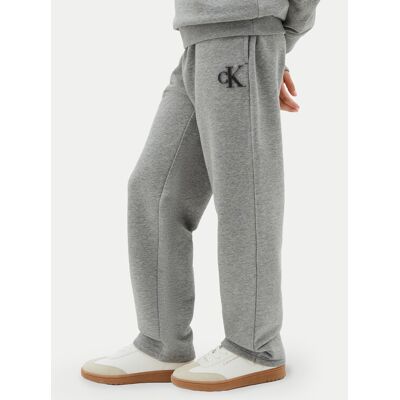 Calvin Klein Spodnie dresowe LVCKTJC43B Szary Regular Fit 10Y Szary Chłopiec Calvin Klein Spodnie dresowe LVCKTJC43B Szary Regular Fit 10Y Szary Chłopiec