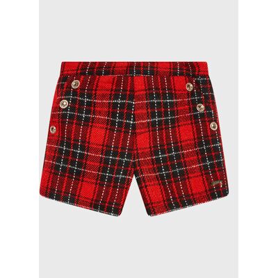 Guess Szorty materiałowe J2BD03 WF040 Czerwony Regular Fit 8Y Czerwony Dziewczynka Guess Szorty materiałowe J2BD03 WF040 Czerwony Regular Fit 8Y Czerwony Dziewczynka