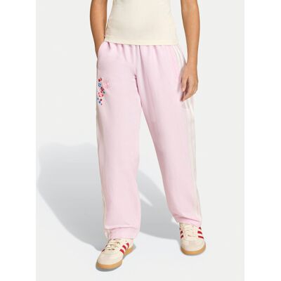 Adidas Spodnie dresowe Liberty London KD1760 Różowy Loose Fit 13_14Y Różowy Dziewczynka Adidas Spodnie dresowe Liberty London KD1760 Różowy Loose Fit 13_14Y Różowy Dziewczynka