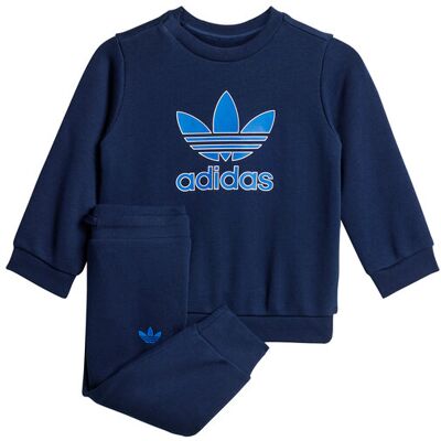 Adidas Dres Trefoil JY0138 Granatowy Regular Fit 0_3M Granatowy Unisex Dziecko Adidas Dres Trefoil JY0138 Granatowy Regular Fit 0_3M Granatowy Unisex Dziecko