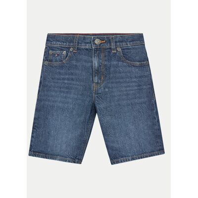 Tommy Hilfiger Szorty jeansowe KB0KB09322 Granatowy Regular Fit 12 Granatowy Chłopiec Tommy Hilfiger Szorty jeansowe KB0KB09322 Granatowy Regular Fit 12 Granatowy Chłopiec