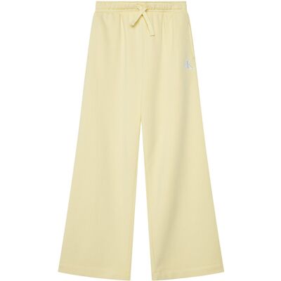 Calvin Klein Jeans Spodnie dresowe LVCKSJC11G Żółty Wide Leg 12Y Żółty Dziewczynka Calvin Klein Jeans Spodnie dresowe LVCKSJC11G Żółty Wide Leg 12Y Żółty Dziewczynka