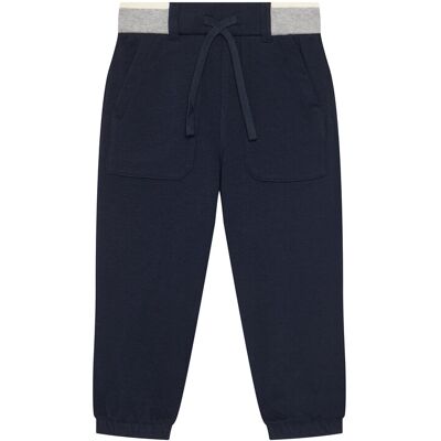United Colors Of Benetton Spodnie dresowe 32N4GF050 Granatowy Regular Fit 104 Granatowy Chłopiec United Colors Of Benetton Spodnie dresowe 32N4GF050 Granatowy Regular Fit 104 Granatowy Chłopiec