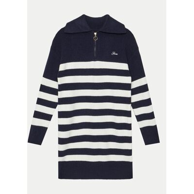 Guess Sukienka dzianinowa J4YK16 Z3FU0 Niebieski Comfort Fit 8Y Niebieski Dziewczynka Guess Sukienka dzianinowa J4YK16 Z3FU0 Niebieski Comfort Fit 8Y Niebieski Dziewczynka