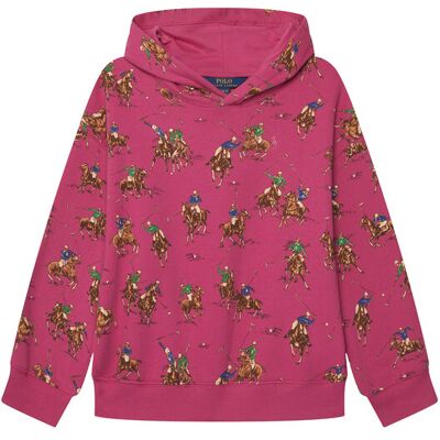 Polo Ralph Lauren Bluza 313A96130001 Różowy Regular Fit L Różowy Dziewczynka Polo Ralph Lauren Bluza 313A96130001 Różowy Regular Fit L Różowy Dziewczynka