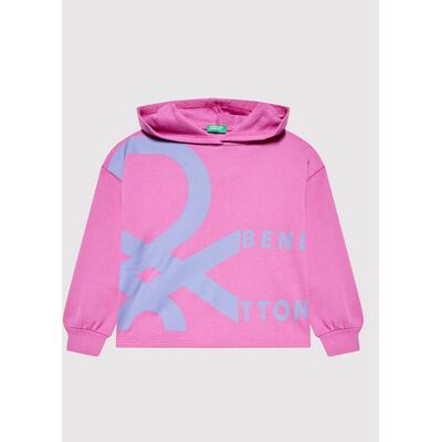 United Colors Of Benetton Bluza 3J68C200U Różowy Boxy Fit 160 Różowy Dziewczynka United Colors Of Benetton Bluza 3J68C200U Różowy Boxy Fit 160 Różowy Dziewczynka