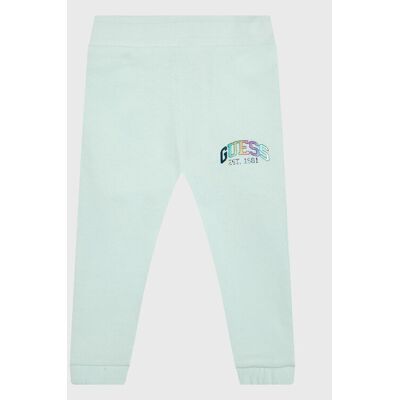 Guess Spodnie dresowe K3RQ11 KA6R0 Zielony Regular Fit 4Y Zielony Dziewczynka Guess Spodnie dresowe K3RQ11 KA6R0 Zielony Regular Fit 4Y Zielony Dziewczynka