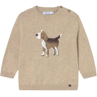 Mayoral Sweter 2343 Beżowy Regular Fit 9 Beżowy Chłopiec Mayoral Sweter 2343 Beżowy Regular Fit 9 Beżowy Chłopiec