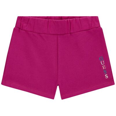 Guess Szorty sportowe K6GD03 KA6R4 Różowy Regular Fit 4Y Różowy Dziewczynka Guess Szorty sportowe K6GD03 KA6R4 Różowy Regular Fit 4Y Różowy Dziewczynka
