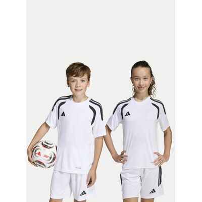 Adidas Koszulka techniczna Tiro 26 League KB1312 Biały Regular Fit 5_6Y Biały Chłopiec Adidas Koszulka techniczna Tiro 26 League KB1312 Biały Regular Fit 5_6Y Biały Chłopiec