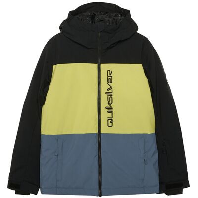 Quiksilver Kurtka snowboardowa Side Hit EQBTJ03195 Czarny Regular Fit L Czarny Chłopiec Quiksilver Kurtka snowboardowa Side Hit EQBTJ03195 Czarny Regular Fit L Czarny Chłopiec