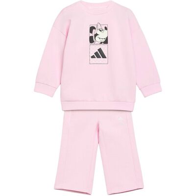 Adidas Dres Disney Minnie Mouse T-Shirt Set KS3949 Różowy jasny Regular Fit 2_3Y Różowy jasny Unisex Dziecko Adidas Dres Disney Minnie Mouse T-Shirt Set KS3949 Różowy jasny Regular Fit 2_3Y Różowy jasny Unisex Dziecko