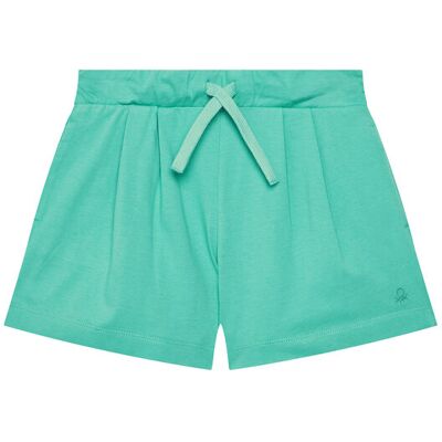 United Colors Of Benetton Szorty sportowe 3BL0C903I Zielony Regular Fit 122 Zielony Dziewczynka United Colors Of Benetton Szorty sportowe 3BL0C903I Zielony Regular Fit 122 Zielony Dziewczynka