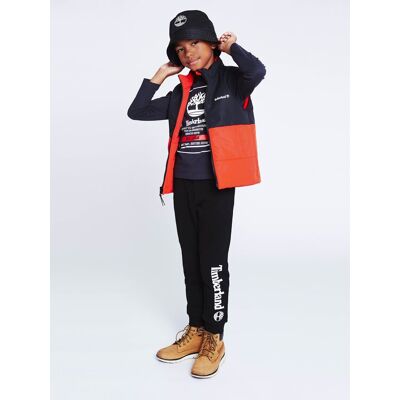 Timberland Kamizelka T26585 D Pomarańczowy Regular Fit 14Y Pomarańczowy Chłopiec Timberland Kamizelka T26585 D Pomarańczowy Regular Fit 14Y Pomarańczowy Chłopiec