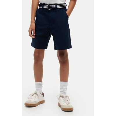 Tommy Hilfiger Szorty materiałowe Essential KB0KB10246 Granatowy Loose Fit 14 Granatowy Chłopiec Tommy Hilfiger Szorty materiałowe Essential KB0KB10246 Granatowy Loose Fit 14 Granatowy Chłopiec