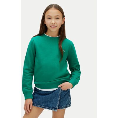 Calvin Klein Jeans Bluza Mini Badge LV1CKSJB33 Zielony Regular Fit 10Y Zielony Unisex Dziecko Calvin Klein Jeans Bluza Mini Badge LV1CKSJB33 Zielony Regular Fit 10Y Zielony Unisex Dziecko