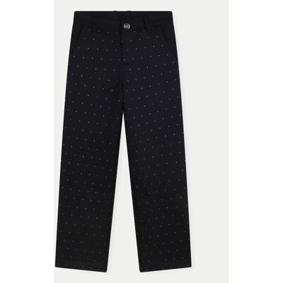 MICHAEL KORS KIDS Spodnie materiałowe R30179 D Czarny Wide Leg 14 Czarny Dziewczynka MICHAEL KORS KIDS Spodnie materiałowe R30179 D Czarny Wide Leg 14 Czarny Dziewczynka