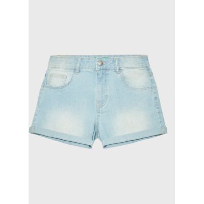 United Colors Of Benetton Szorty jeansowe 4XA2C9010 Błękitny Regular Fit 160 Niebieski jasny Dziewczynka United Colors Of Benetton Szorty jeansowe 4XA2C9010 Błękitny Regular Fit 160 Niebieski jasny Dziewczynka