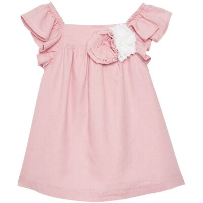 United Colors Of Benetton Sukienka letnia 43WBGV026 Różowy Regular Fit 110 Różowy Dziewczynka United Colors Of Benetton Sukienka letnia 43WBGV026 Różowy Regular Fit 110 Różowy Dziewczynka